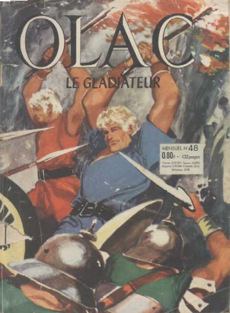 Scan de la Couverture Olac Le Gladiateur n 48